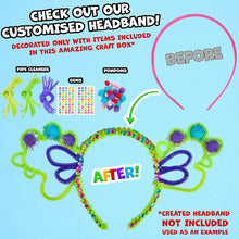 Arts and Crafts for Kids 1000+ Pieces - Pom Poms, Pipe Cleaners, Tissue Paper, Gem Stickers, Shredded Paper, Craft Sticks - Art Supplies Craft Kits for Kids