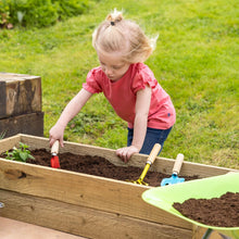 Little Roots  3 Piece Tool Set, Childrens Gardening Tools, Hand Trowel, Fork and Rake, Outdoor Gardening Tools for Ages 3+