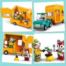 LEGO Animal Crossing Leifs Caravan & Garden Shop, Pretend Play Vehicle Building Set with Car Toy for 7 Plus Year Old Girls & Boys, Kids' Birthday Gift Idea 77054