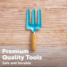 Little Roots  3 Piece Tool Set, Childrens Gardening Tools, Hand Trowel, Fork and Rake, Outdoor Gardening Tools for Ages 3+