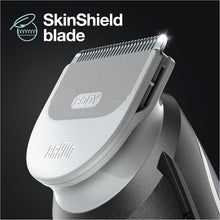 Braun Body Groomer 3, Manscaping Tool For Men With SkinShield Technology, Sensitive Comb, Wet & Dry, 100% Waterproof, UK 2 Pin Plug, BG3350, Black/Grey