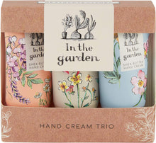 Heathcote & Ivory In The Garden Hand Creams Trio in Gift Box  Shea Butter & Essential Oils  Cruelty Free & Vegan Friendly  Travel Friendly Sizes  3 x 30ml