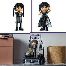 LEGO Wednesday Addams Figure Set, Collectible Building Toy for Kids, Includes 2 Faces & Outfits, plus Classic Character Thing for Creative Role Play, Birthday Gift for Girls and Boys 76780