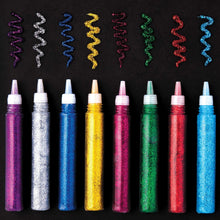 Baker Ross Glitter Glue Pens (Pack Of 24) For Kids Arts And Crafts