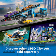 LEGO City Red Double-Decker Sightseeing Bus Toy, Red Vehicle for 7 Plus Year Old Boys & Girls, Creative Set with 5 Minifigures Including a Baby and Buggy, Birthday Gift Idea 60407