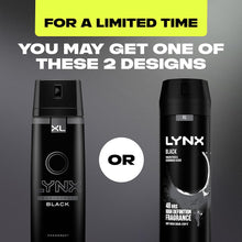 Lynx Black 48 Hours of Odour-Busting Zinc Tech Deodorant Bodyspray Deodorant to Finish Your Style 200 ml, Pack of 3