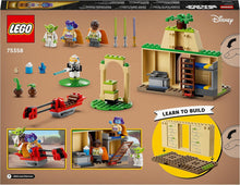 LEGO Star Wars Tenoo Jedi Temple Set with Master Yoda, Lightsabers, Drod Figure and Speeder Bike, Building Toy for Kids, Boys, Girls 4 Plus Years Old 75358