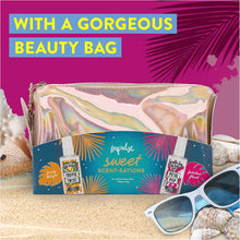 Impulse Sweet Scent-sations Fragrance Gift Set with Festival Essentials, 2 Body Mists and Make Up Bag