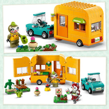 LEGO Animal Crossing Leifs Caravan & Garden Shop, Pretend Play Vehicle Building Set with Car Toy for 7 Plus Year Old Girls & Boys, Kids' Birthday Gift Idea 77054