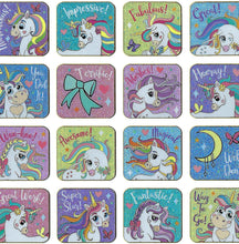 Magical Unicorns Reward Chart with Sparkly Stickers, Pink