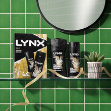 LYNX Gold Duo Body Spray Gift Set Body Wash and Deodorant perfect for his daily routine 2 piece