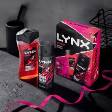 LYNX Recharge Duo Deodorant Gift Set Body Wash & Body Spray perfect for his daily routine 2 piece