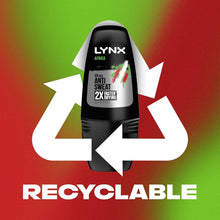 LYNX Africa 48-hour protection against odour and wetness Anti-perspirant Roll On deodorant with an iconic scent 6 x 50 ml