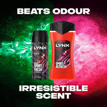 LYNX Recharge Duo Deodorant Gift Set Body Wash & Body Spray perfect for his daily routine 2 piece