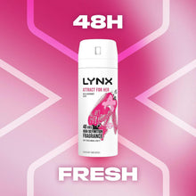 LYNX Attract for Her Duo Body Spray Gift Set Body Wash and Deodorant perfect for her daily routine 2 piece