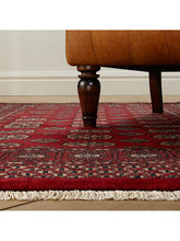 Gooch Luxury Hand Knotted Pakistan Bokhara Handmade Rug, Red, L244 x W155cm