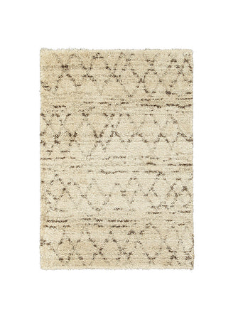 John LewisLuxe Berber Style Rug, Brown/Beige, L170 x W120cm