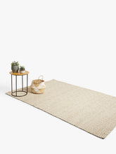 John Lewis ANYDAYLattice Rug, Neutral/White, L240 x W170 cm