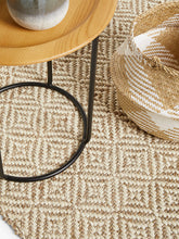 John Lewis ANYDAYLattice Rug, Neutral/White, L240 x W170 cm