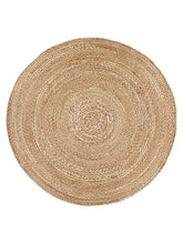 John Lewis ANYDAYJute Round Rug, Natural, Dia.180cm