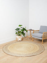 John Lewis ANYDAYSkye Jute Border Round Rug