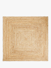 John Lewis ANYDAYSkye Jute Border Square Rug, L200 x W200 cm