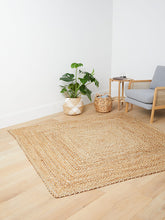 John Lewis ANYDAYSkye Jute Border Square Rug, L200 x W200 cm