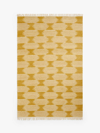 John LewisIden Ikat Rug, L300 x W200 cm, Turmeric