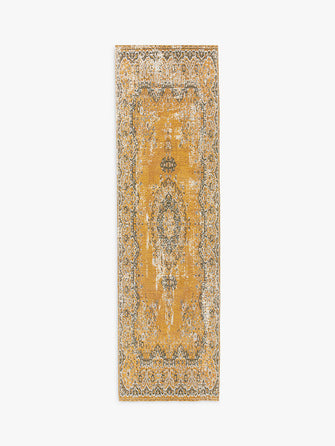 John LewisJaipur Runner, L240 x W70 cm, Mustard