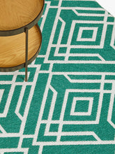 John Lewis ANYDAYAztec Performance Rug, Green, L240 x W170 cm