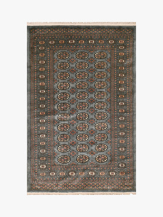 Gooch Luxury Bokhara Rug, L244 x W155 cm, Blue