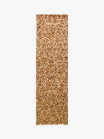 John LewisChevron Knot Jute Runner, L240 x W70 cm