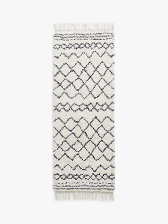 John Lewis ANYDAYMenara Runner Rug, L200 x W70 cm, Grey