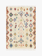 Gooch Luxury Hand Knotted Azilal Diamond Berber Style Rug, L180 x W120 cm