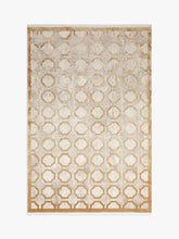 Gooch Luxury Distressed Mosaic Rug, Gold, L230 x W160 cm