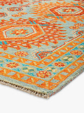 Gooch Luxury Hand Knotted Khal Mohammadi Rug, Orange, L300 x W200 cm