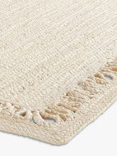 John LewisLattice Lace Jute Runner Rug, Neutral, L240 x W70 cm