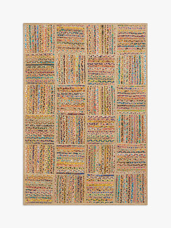 John LewisChindi Jute Rug, Multi, L180 x W120 cm