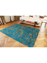 Louis De Poortere Stellar Lightning Rug, Turquoise, L240 x W170 cm