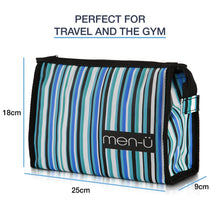 men- Stripes Toiletry Bag