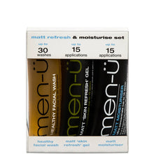 men- Matt Refresh and Moisturise Set - 15ml (3 Products)