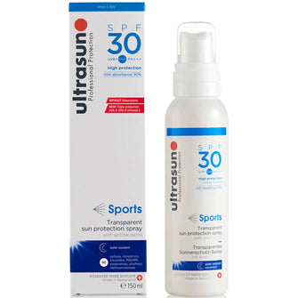 ULTRASUN CLEAR SPRAY SPF30 - sports formula (150ml)