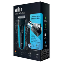 Braun Series 3 ProSkin 3040s Electric Shaver, Blue