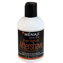 Menaji Power Hydrator Aftershave with Hyaluronic Acid (4oz.118ml)