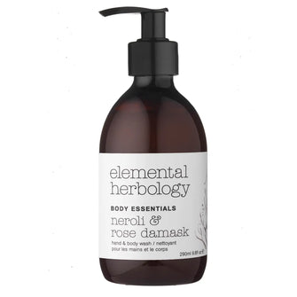 Elemental Herbology Neroli and Rose Damask Body Wash