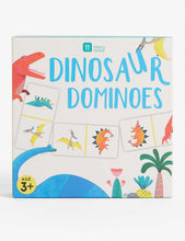 Dinosaur dominoes game