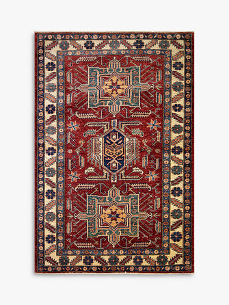 Gooch Oriental Supreme Kazak Rug, Red, L175 x W118 cm