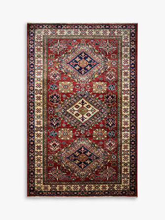 Gooch Oriental Supreme Kazak Rug, Red, L162 x W103 cm