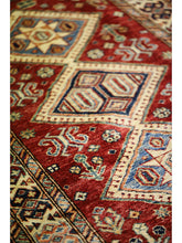 Gooch Oriental Supreme Kazak Rug, Red, L135 x W91 cm