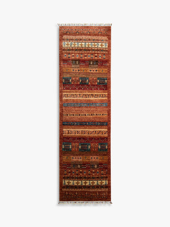 Gooch Oriental Loribaft Runner Rug, Multi, L273 x W80 cm